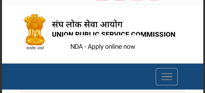 Apply online for UPSC NDA-I 2023